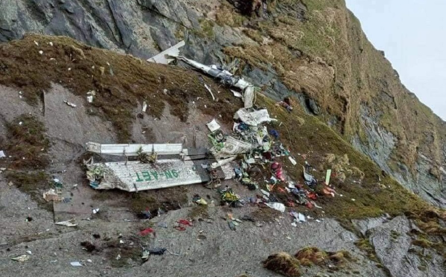 बेपत्ता जहाज काेवाङमा दुर्घटनाग्रस्त अवस्थामा भेटियो