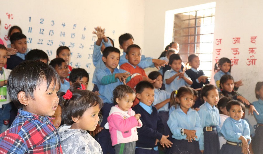 मजदुरका छोराछोरीले धानेको विद्यालय