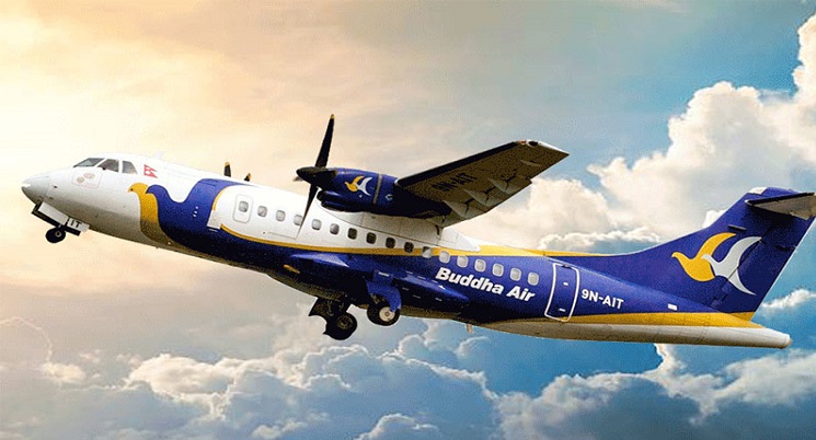 भद्रपुर उडेको बुद्ध  एयरको विमान बीचबाटै काठमाडौं फर्कियो