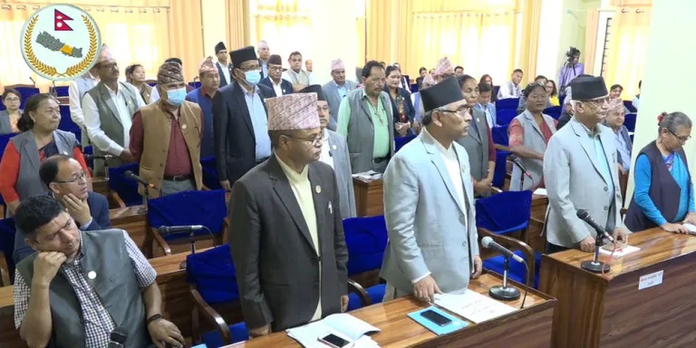 एमालेद्वारा बागमती प्रदेशसभा अवरुद्ध