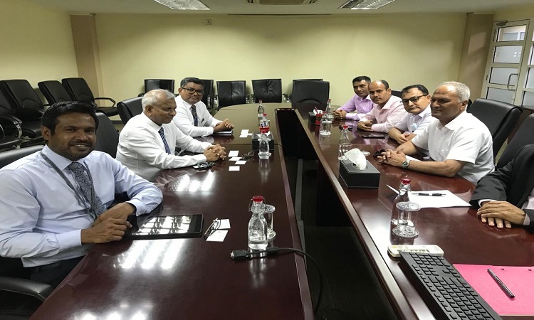 बीमा समितिका अध्यक्ष सिलवाल र माल्दिभ्स मौद्रिक प्राधिकरणका अध्यक्ष हासिमबिच भेटवार्ता