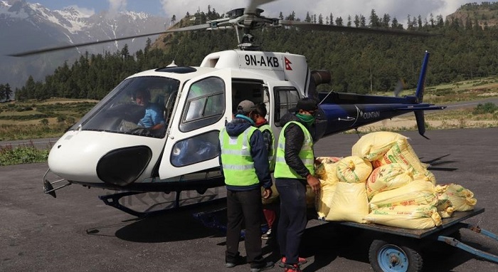 हुम्ला गोदाममा दश हजार क्वीन्टल खाद्यान्न माग