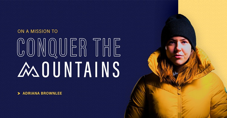 ब्रिटिस मोडल कलेजका विद्यार्थीसँग पर्वतारोही एड्रियाना