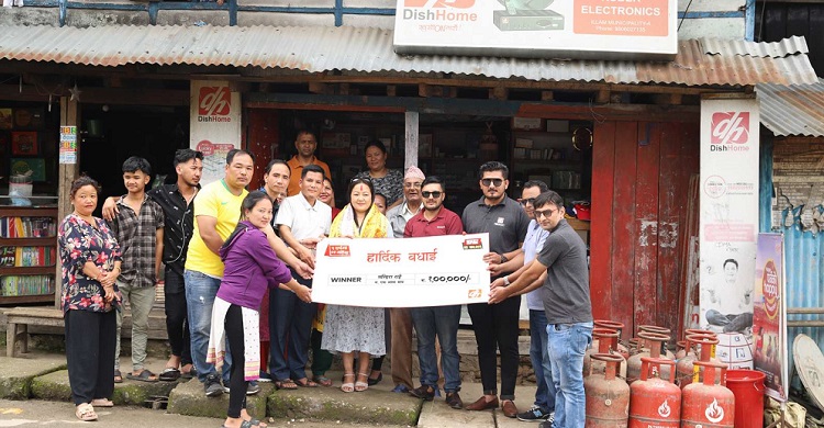 इलामकी राईले जितिन् डिसहोमको एक लाख