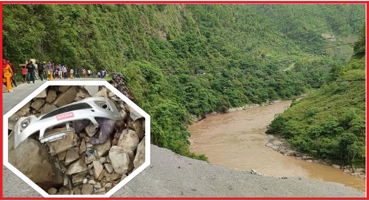 आँबुखैरेनीमा सडक भासिएको स्थानमा पुरुषको शव भेटियो