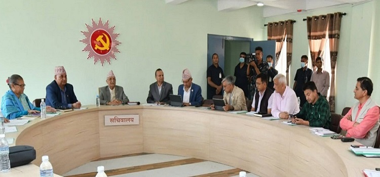 एमाले सचिवालय बैठकमा घनश्यामसँग स्पष्टीकरण सोध्ने विषय समेटिएन