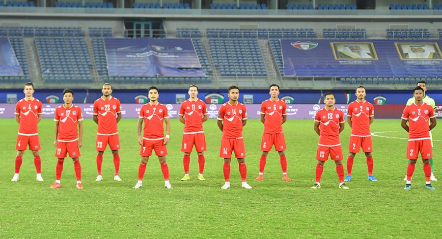 एसिया कप छनोटमा नेपालले इण्डोनेशियाको सामना गर्दै