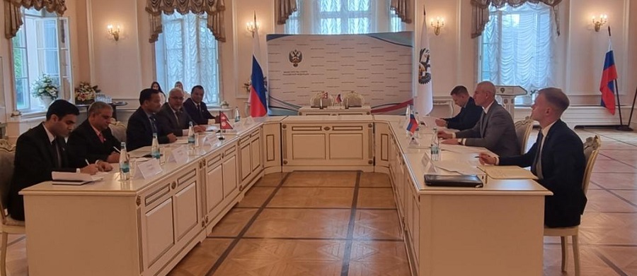 नेपालको खेल क्षेत्रमा सहयोग गर्ने रसियाली खेलमन्त्रीको प्रतिवद्धता