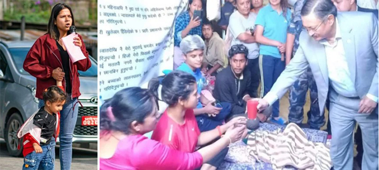 निहारिकाले तोडिन् २७ दिनदेखिको अनसन