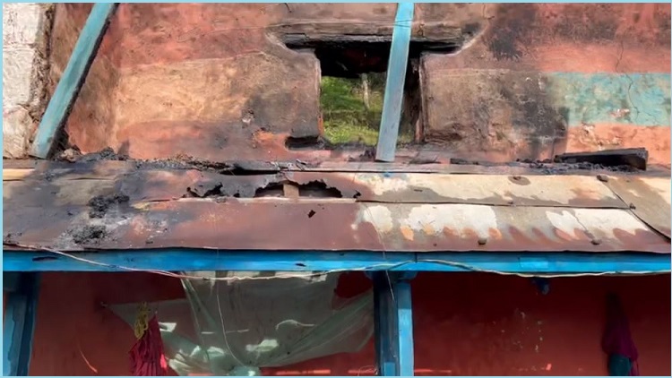 गोरखामा आगलागी हुँदा  ६९ वर्षीय वृद्धाको जलेर मृत्यु