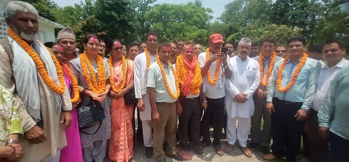 रुपन्देही जिससमा गठबन्धनका चपाईं विजयी