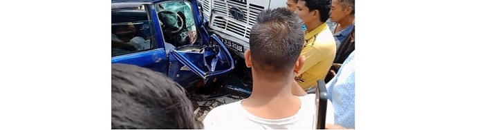 बनेपा गइरहेको बस दुर्घटना हुँदा चार जना घाइते