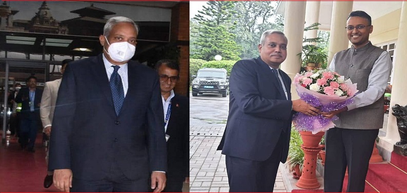 काठमाडौं आइपुगे नवनियुक्त भारतीय राजदूत श्रीवास्तव