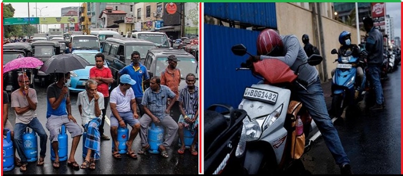 श्रीलङ्कामा इन्धन अभावले विकराल रुप लिदै