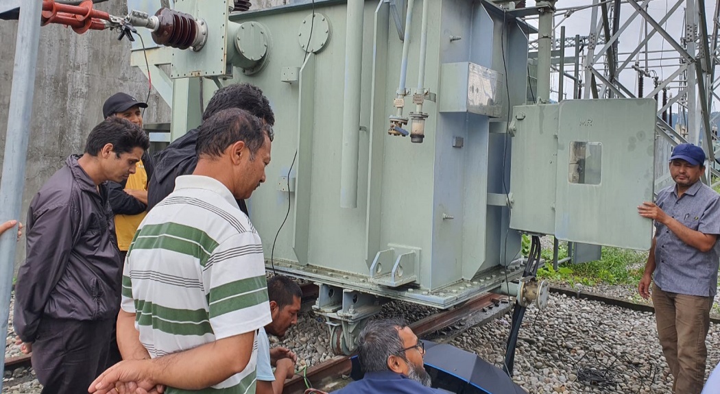 चपली सवस्टेसनको ट्रान्सफर्मरमा समस्या, यी स्थानमा विद्युत आपूर्ति ठप्प