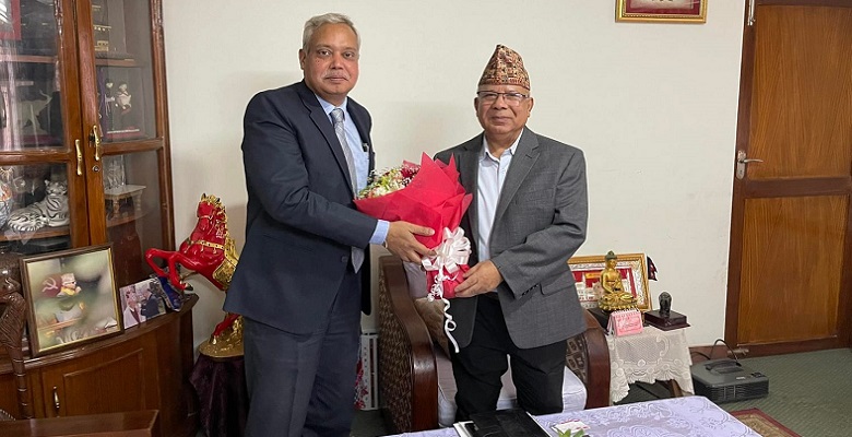 नेपाल निवास कोटेश्वर पुगे भारतीय राजदूत श्रीवास्तव