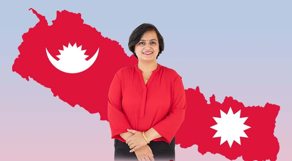 ईश्वर पोखरेलको क्षेत्रमा रञ्जु दर्शनाको उम्मेदवारी घोषणा