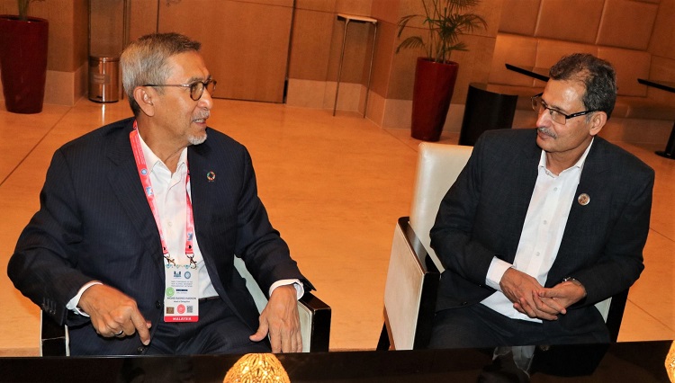 सभामुख सापकोटा र मलेसियाका उपसभामुख रसिदबीच भेटवार्ता