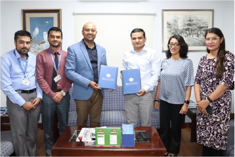 एनआईबिएल एस क्यापिटल र उपाय बिजनेस सोलुसनबीच सम्झौंता