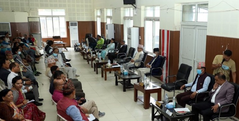 कांग्रेस बैठक :शेखर कोइराला पक्षले राख्यो १२ बुँदे धारणा