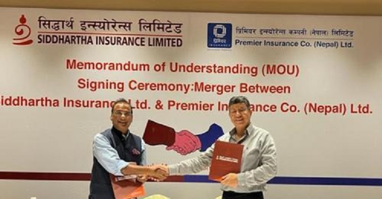 सिद्धार्थ र प्रिमियर इन्स्योरेन्स मर्जरमा जाने