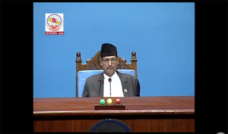 उपसभामुखको मतदानका लागि घण्टी बज्यो