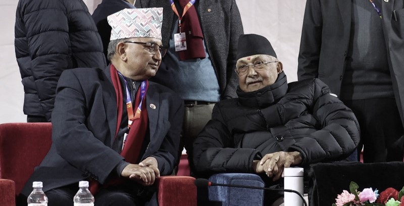 एमाले नेतृत्वमा ओलीको ह्याट्रिक, ईश्वरको शर्मनाक हार