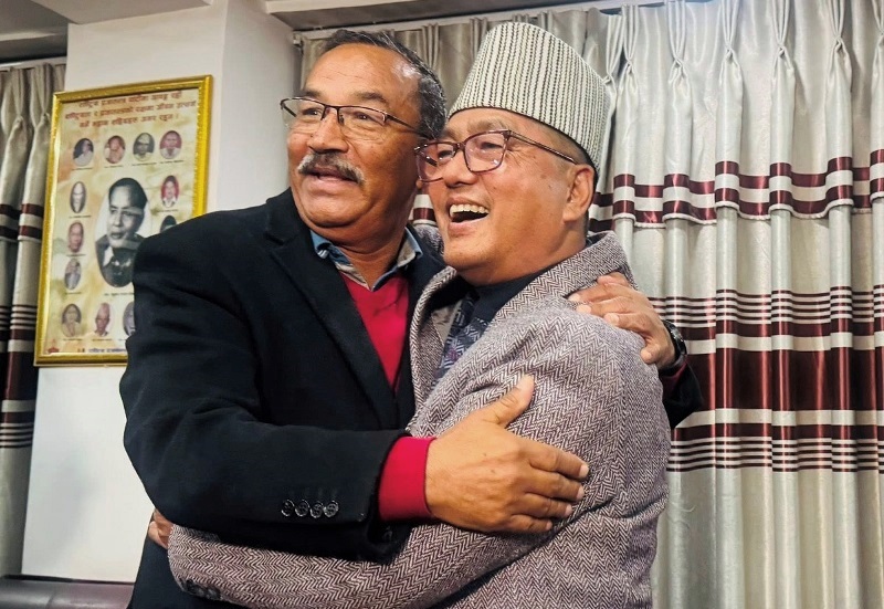 मिले राजेन्द्र लिङदेन र कमल थापा, पुस १६ गते एकता सभा