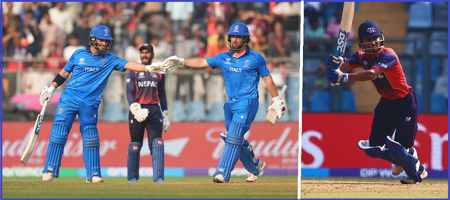 विश्वकप क्रिकेटः इंग्ल्याण्डसँग प्रतिष्पर्धी नेपाल इटालीसामु निरिह